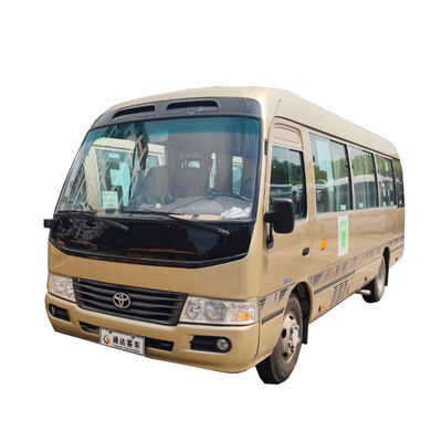 গুণ  Euro 4 Second Hand Toyota Coaster , Used 20 Passenger Van For Sale কারখানা