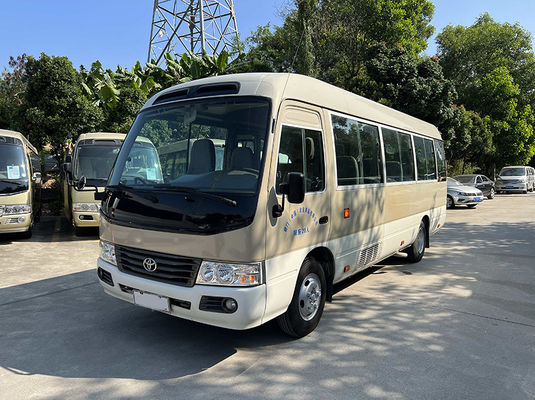 গুণ  10-23 Seats Used Coster Bus  Manual Transmission With Comfortable Seating কারখানা