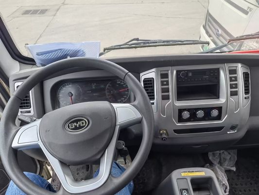 এক সারির ব্যবহৃত কার্গো ট্রাক BYD T5A4.5T4.03 মিটার খাঁটি বৈদ্যুতিক বাক্স টাইপ হালকা ট্রাক