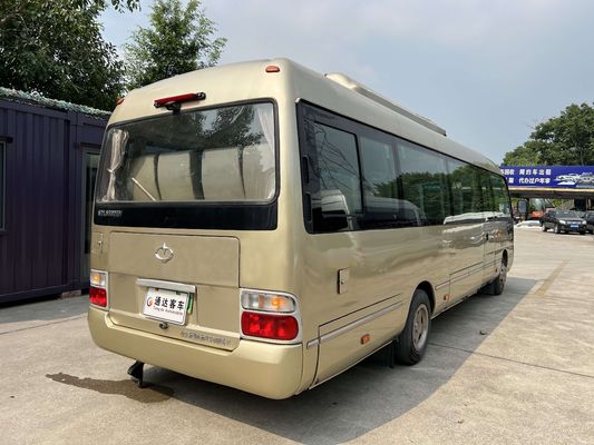 ২০১৬ বছর ৩১ আসন সেকেন্ড হ্যান্ড বাস বাম হাতের স্টিয়ারিং মিনি ব্যবহৃত কোস্টার বাস