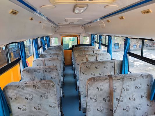 ৩৪ টি আসন সেকেন্ড হ্যান্ড স্কুল বাস ডিজেল জ্বালানী V6 ইঞ্জিন সহ