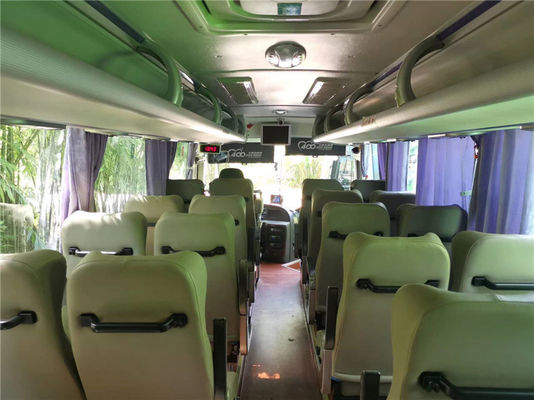 ব্যবহৃত বাস ৩২ আসন ডিজেল ইঞ্জিন , ম্যানুয়াল ব্যবহৃত ট্যুর বাস