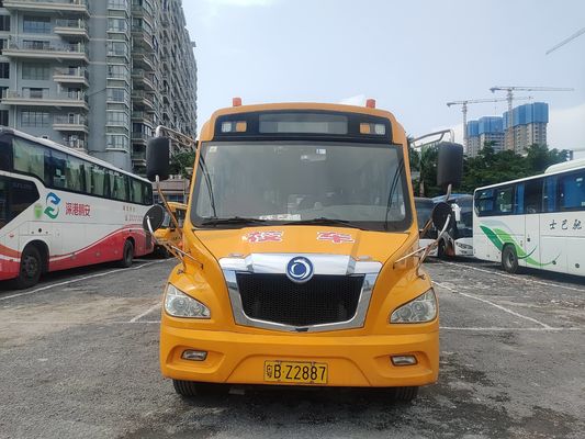 শেনলং ৩১ আসনের সংস্কারকৃত স্কুল বাস এলএইচডি সেকেন্ড হ্যান্ড স্কুল বাস বিক্রির জন্য