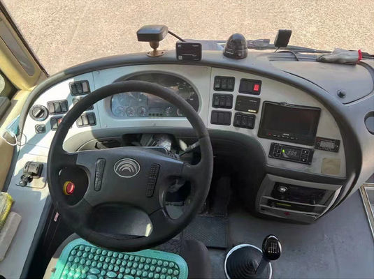 টেকসই ব্যবহৃত বাস ৪৭ আসন এলএইচডি সেকেন্ড হ্যান্ড ট্যুর বাস ২টি দরজা সহ