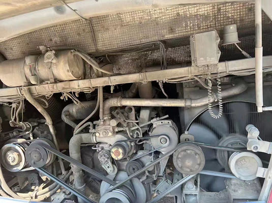 টেকসই ব্যবহৃত বাস ৪৭ আসন এলএইচডি সেকেন্ড হ্যান্ড ট্যুর বাস ২টি দরজা সহ