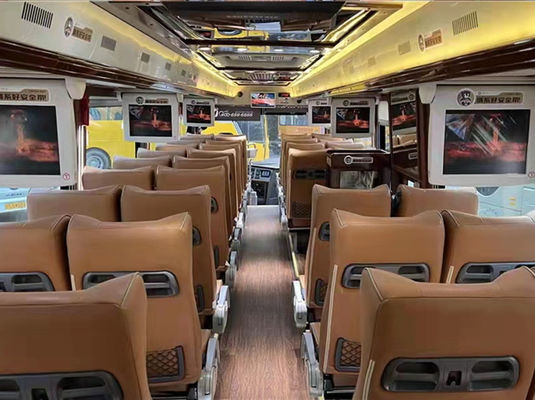 ৪৬ টি আসন ব্যবহৃত বিলাসবহুল কোচ ইউরো ৫ বাম হাতের ড্রাইভ ডিজেল