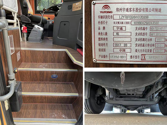 ৪৬ টি আসন ব্যবহৃত বিলাসবহুল কোচ ইউরো ৫ বাম হাতের ড্রাইভ ডিজেল