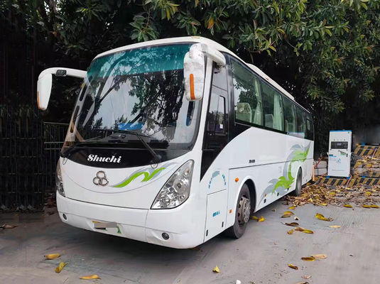 বৈদ্যুতিক ব্যবহৃত যাত্রীবাহী বাস 46 আসন মাঝারি আকারের ব্যবহৃত ইন্টারসিটি বাস