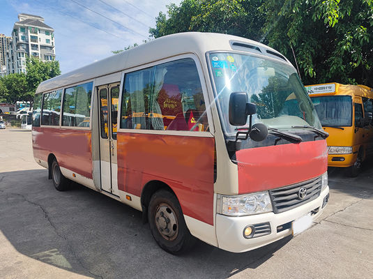 ২৩ আসনের টয়োটা কোস্টার ম্যানুয়াল ট্রান্সমিশন সহ সেকেন্ড হ্যান্ড ট্যুর বাস