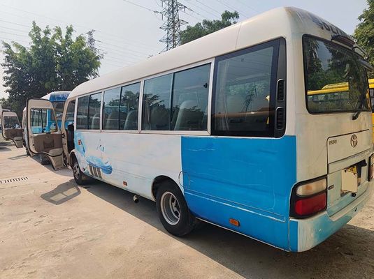 20 সিট ব্যবহৃত টয়োটা বাস 120 কিমি / ঘন্টা এলএইচডি ব্যবহৃত বাম হাতের ড্রাইভ বাস