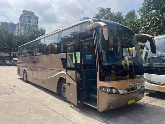 ডিজেল ম্যানুয়াল হিগার ব্যবহৃত বিলাসবহুল কোচ ৪৭ টি আসন সহ এলএইচডি স্টিয়ারিং পজিশন