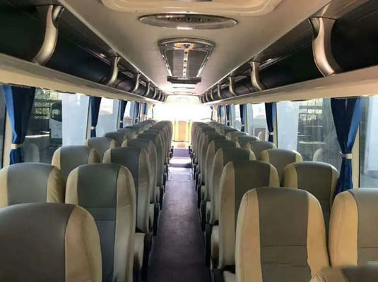 55-60 আসন ব্যবহৃত যাত্রীবাহী বাস 100km/H বাম হাতের স্টিয়ারিং সঙ্গে দ্বিতীয় হাতের বাস