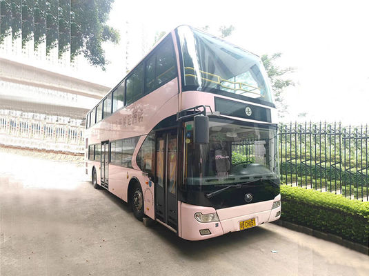 ইউচাই ডিজেল ব্যবহৃত যাত্রীবাহী বাস 72 আসন ম্যানুয়াল সেকেন্ড হ্যান্ড ডাবল ডেকার বাস
