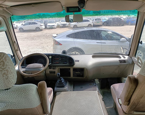 ২৩ আসন বিশিষ্ট ম্যানুয়াল ট্রান্সমিশন ও ডিজেল জ্বালানীর সঙ্গে ব্যবহৃত বাস