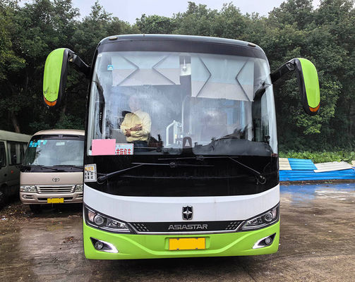 ইয়াসিং এলএইচডি 48 আসন ব্যবহৃত কোচ বাস ডিজেল জ্বালানী সর্বোচ্চ গতি 100 কিলোমিটার / ঘন্টা ড্রাইভিং বাস