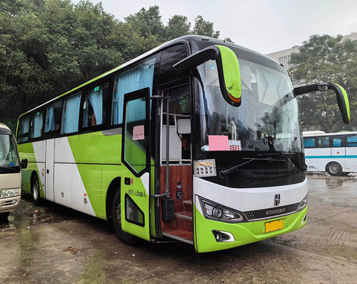 ৪৮ সিট দ্বিতীয় হাতের কোচ বাস ডিজেল জ্বালানী সর্বোচ্চ গতি 100 Km/H ড্রাইভিং বাস Yaxing LHD সস্তা বাস