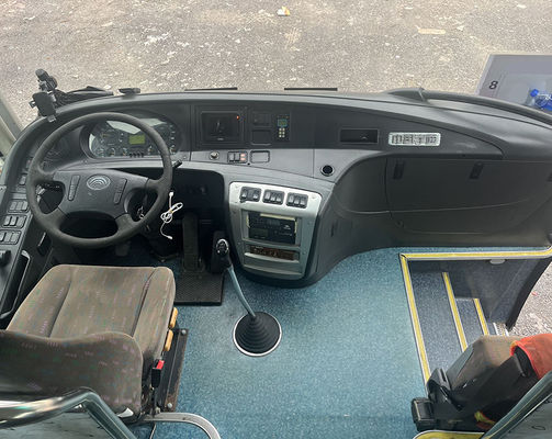 ১২ মিটার ৫৭ সিট এলএইচডি ব্যবহৃত বাস ডিজেল ইঞ্জিন কোচ বাস ১ দরজা ব্যবহৃত বাণিজ্যিক বাস