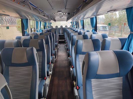 ডিজেল কোচ বাস ইউরো ৫ ব্যবহৃত ট্যুরিস্ট বাস স্থানচ্যুতি এলএইচডি স্টিয়ারিং পজিশন 12m