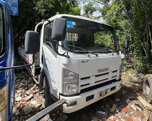 ইসুজু ব্যবহৃত কার্গো ট্রাক 2 দরজা ডিজেল ইঞ্জিন ট্রাক হালকা ট্রাক কার্গো বক্স ট্রাক