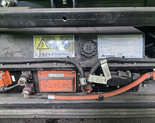 YTM280-CV4-H মোটর ব্যবহৃত বৈদ্যুতিক বাস বাস 33 আসন কোচ সেকেন্ড হ্যান্ড ট্যুরিস্ট বাস