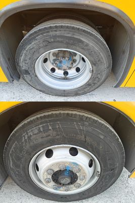 ৫৬ সিটের ব্যবহৃত হলুদ স্কুল বাস, হুইলচেয়ার লিফট এবং ডিজেল জ্বালানী সহ, চমৎকার