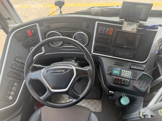 24/55 সিট হলুদ বাইরের এবং 4200 হুইলবেস সহ দ্বিতীয় হাতের নগর পাবলিক ট্রান্সপোর্ট বাস